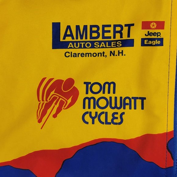 Vintage Vomax Cycling Jacket Windbreaker Size Large Sunapee Mowatt - Picture 4 of 8